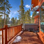 Enjoy the views from private hot tub!